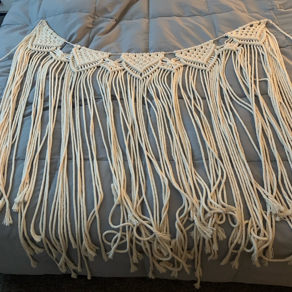 macrame wall hanging